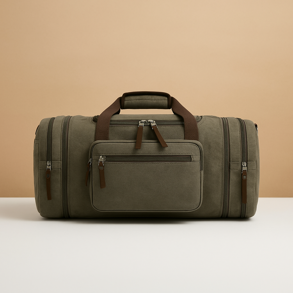 Expandable Duffle Bag with Compartments – Flexible Travel Carry