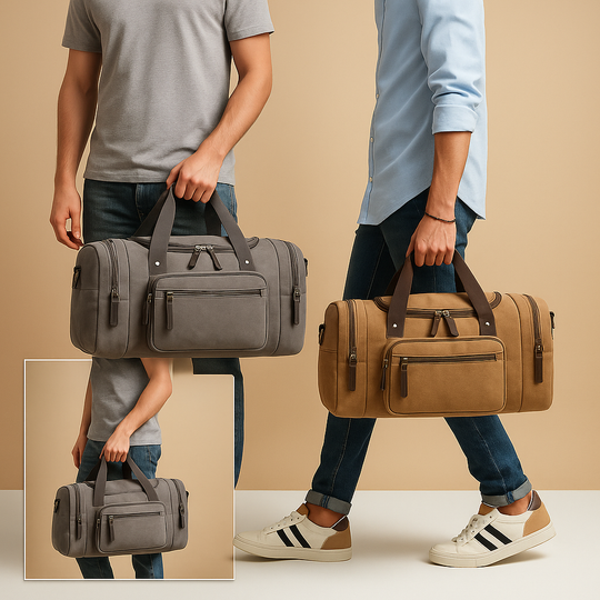 Expandable Duffle Bag with Compartments – Flexible Travel Carry
