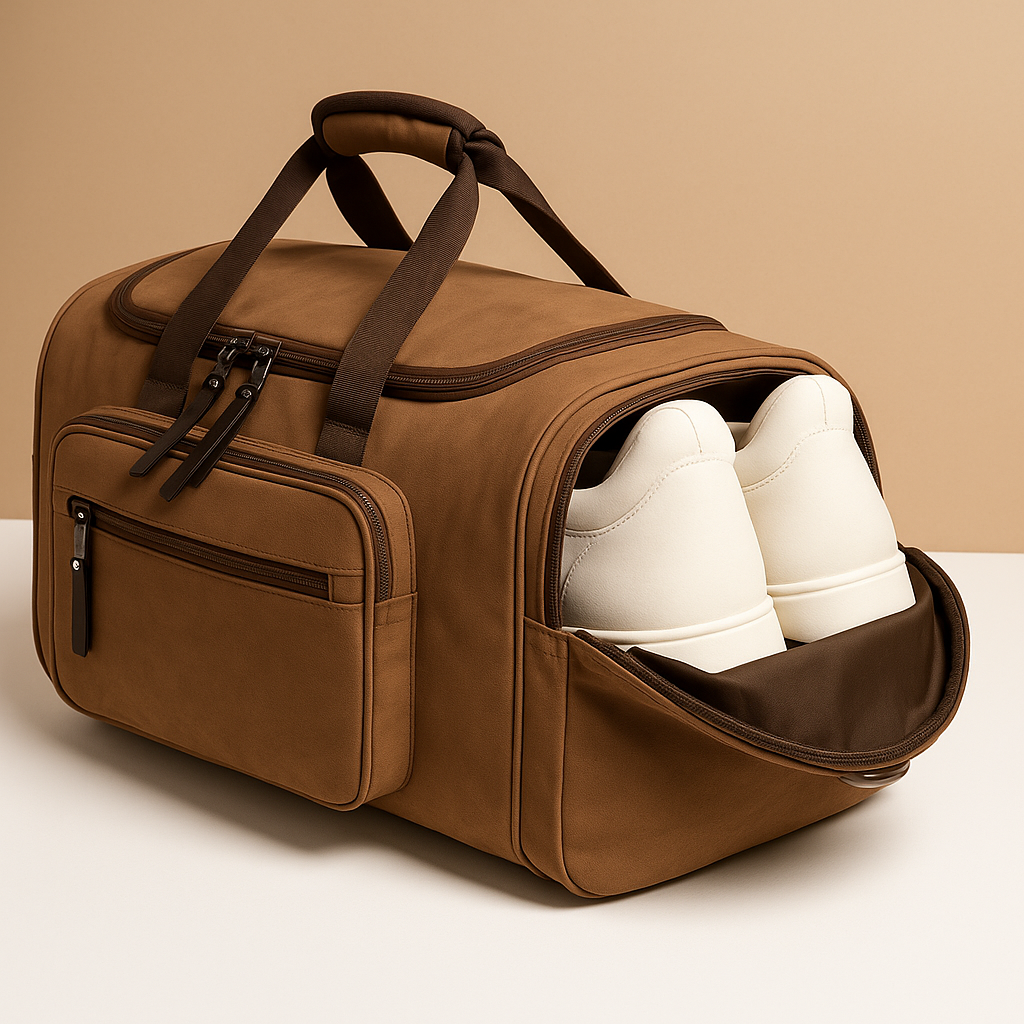 Expandable Duffle Bag with Compartments – Flexible Travel Carry