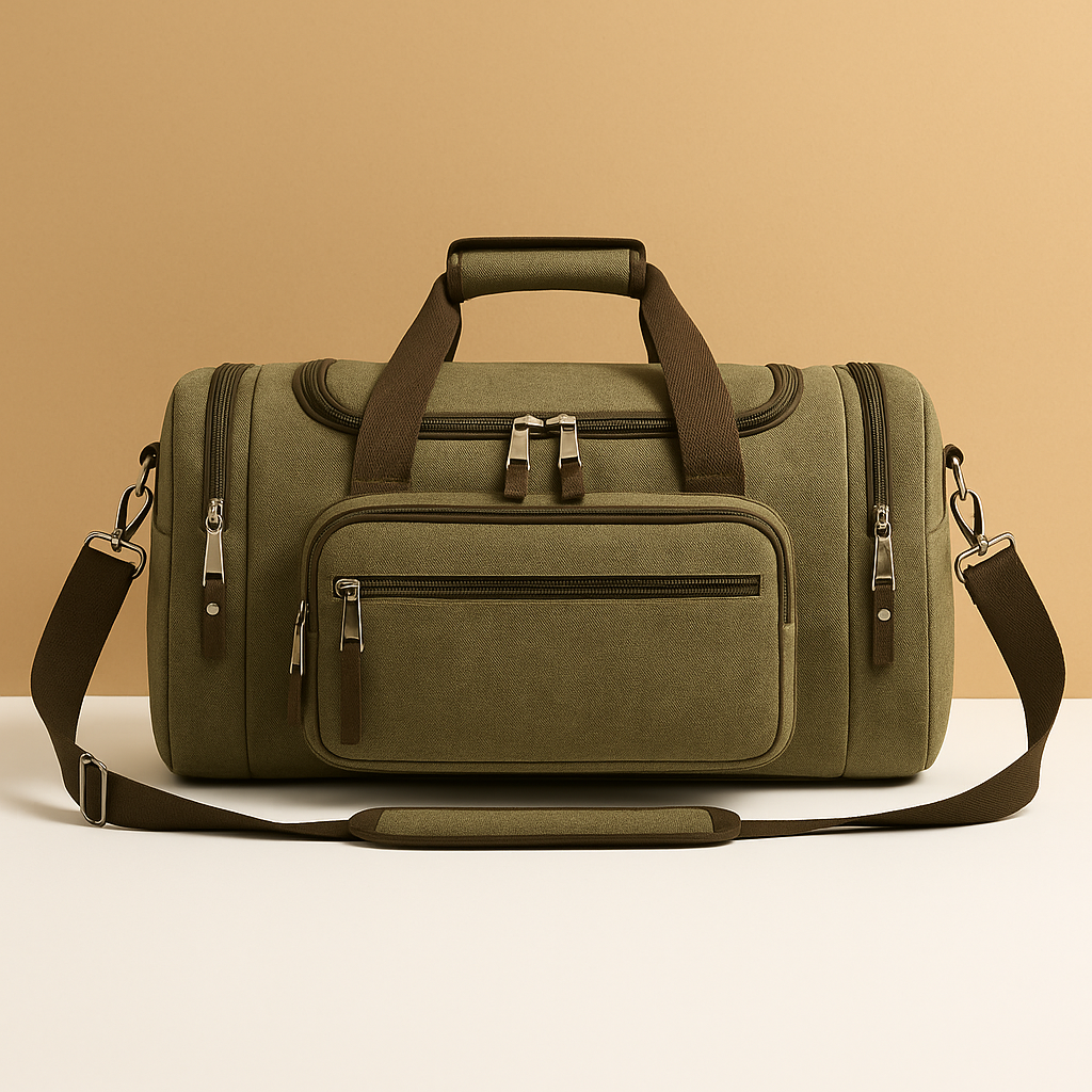 Expandable Duffle Bag with Compartments – Flexible Travel Carry