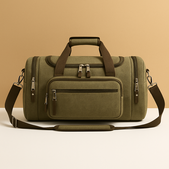 Expandable Duffle Bag with Compartments – Flexible Travel Carry