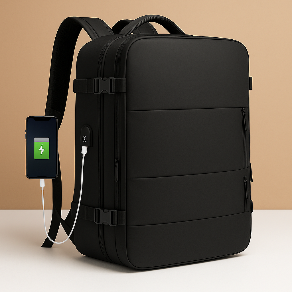 Expandable Travel Backpack – Carry-On Compatible Design