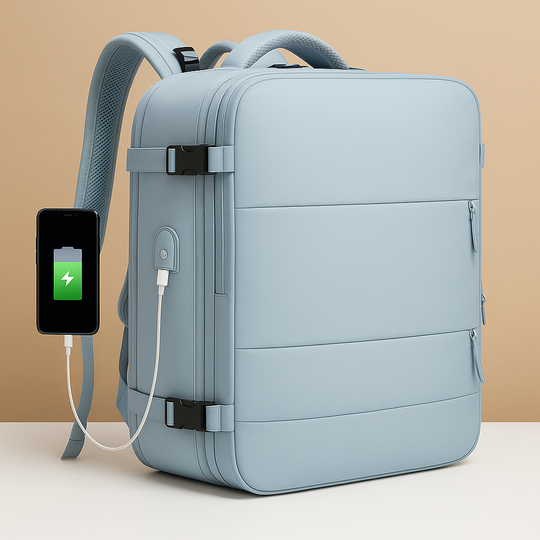 Expandable Travel Backpack – Carry-On Compatible Design