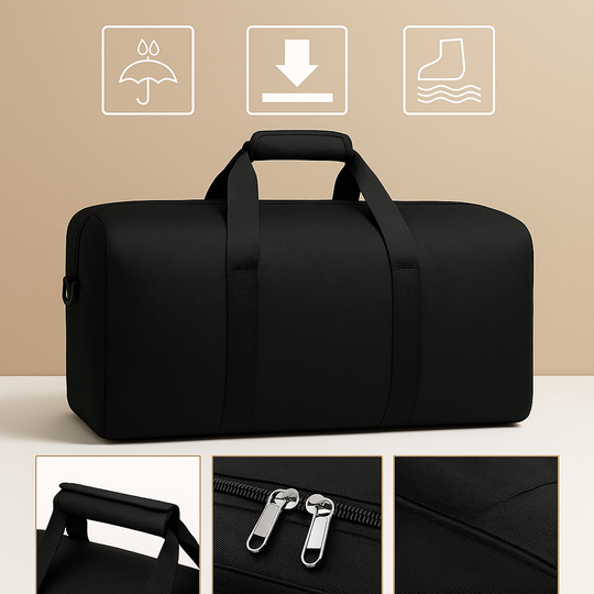 Expandable Travel Duffle Bag with Wheels – Large Capacity Rolling Carry