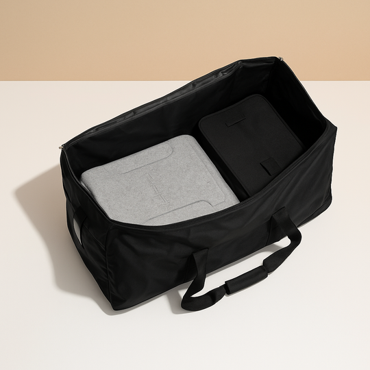 Expandable Travel Duffle Bag with Wheels – Large Capacity Rolling Carry