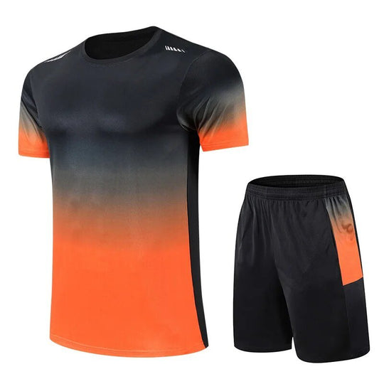 Men's Gym Set – Breathable Quick-Dry T-Shirt and Training Shorts