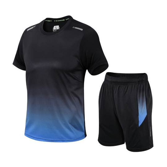 Men's Gym Set – Breathable Quick-Dry T-Shirt and Training Shorts