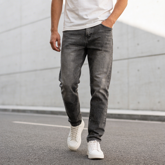Men's Baggy Jeans — Relaxed Fit Casual Urban Denim