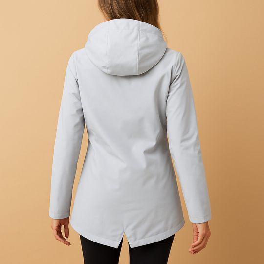 Women’s Long Waterproof Raincoat with Hood – Full Coverage for Everyday Wear