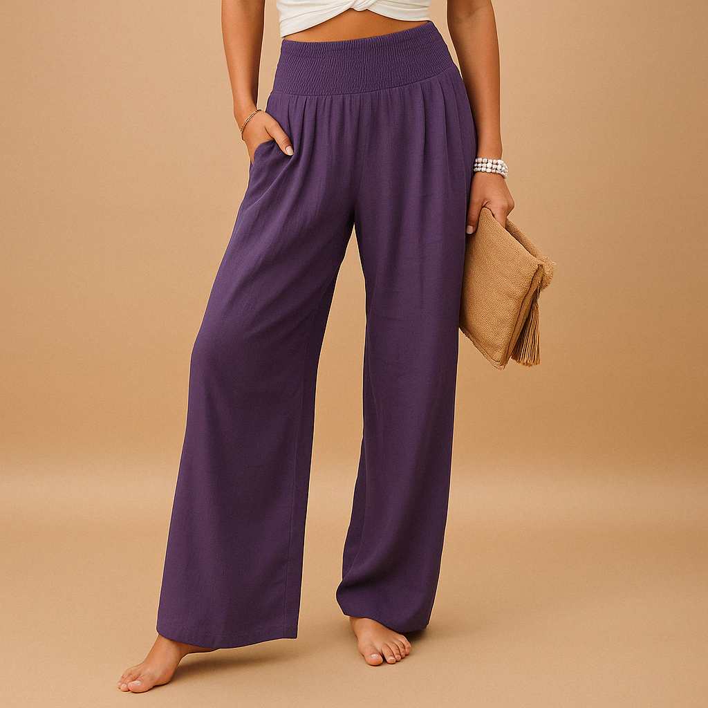 Women’s Loose & Breathable Summer Pants – Lightweight Comfort for Warm Days