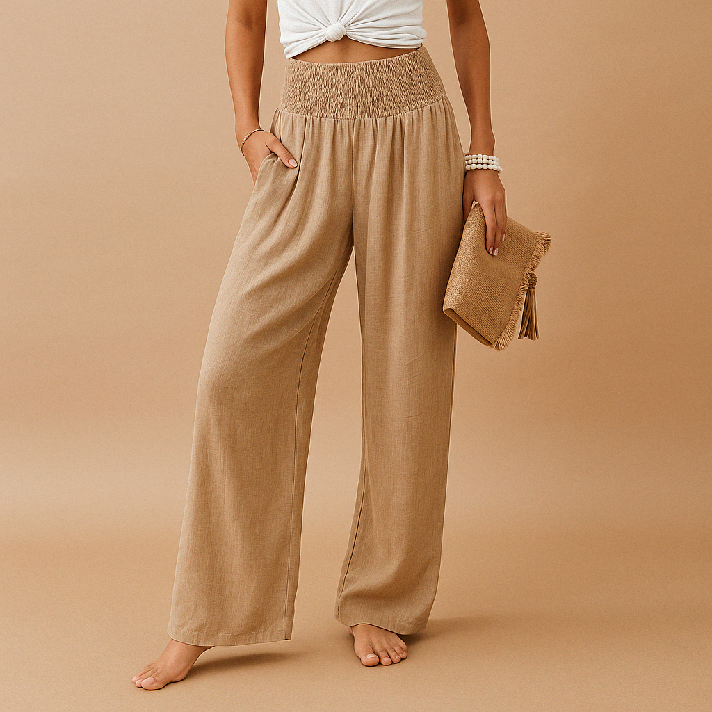 Women’s Loose & Breathable Summer Pants – Lightweight Comfort for Warm Days