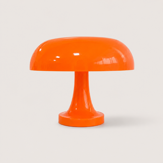 Mushroom Lamp Bedside Table Lamp - Orange