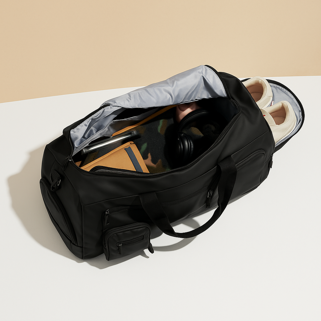 Garment Duffle Bag with Shoe Compartment – Organised Travel Carry