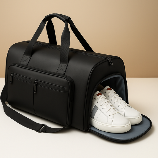 Garment Duffle Bag with Shoe Compartment – Organised Travel Carry