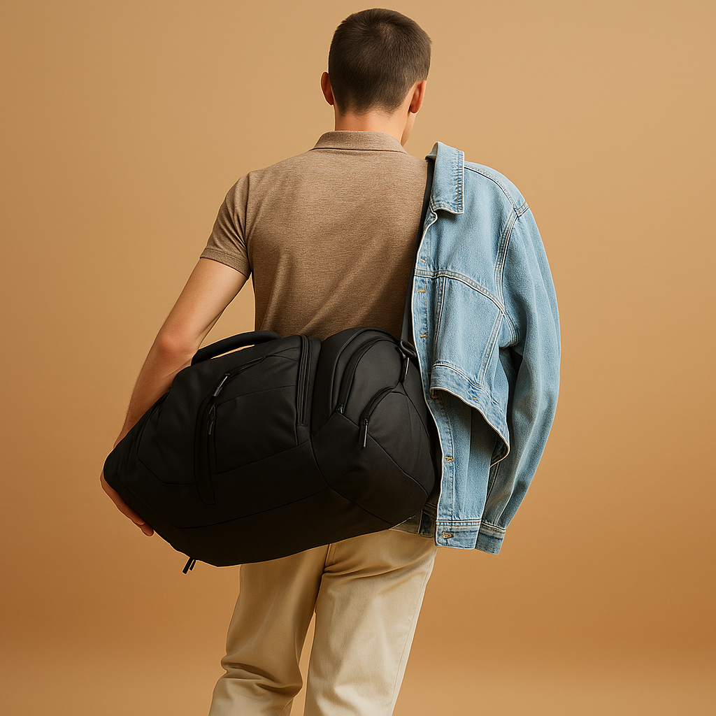 Garment Duffle Bag with Shoe Compartment – Organised Travel Carry