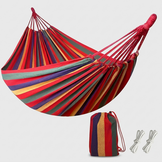 Hammock with Carry Bag - Red