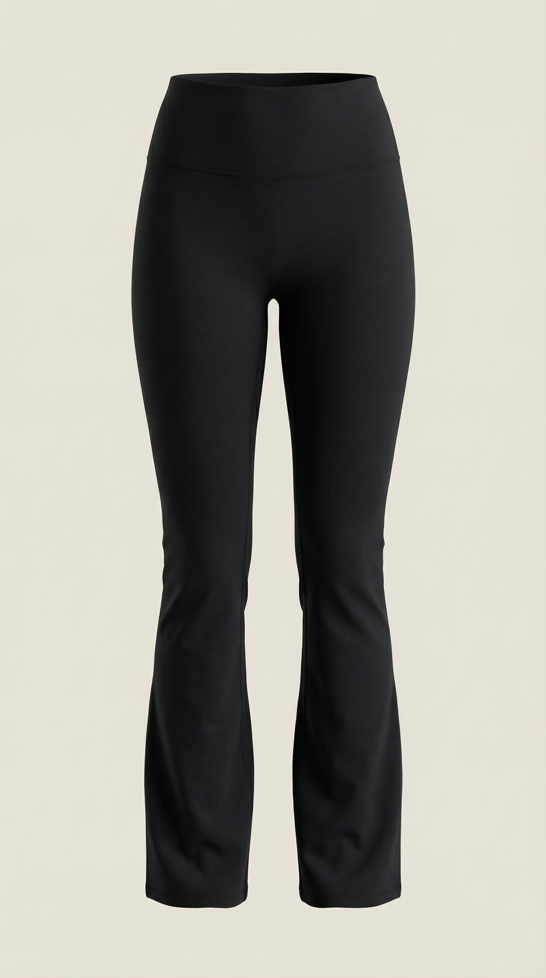 Women's High Waist Flared Leggings – Four-Way Stretch, Compression Fit