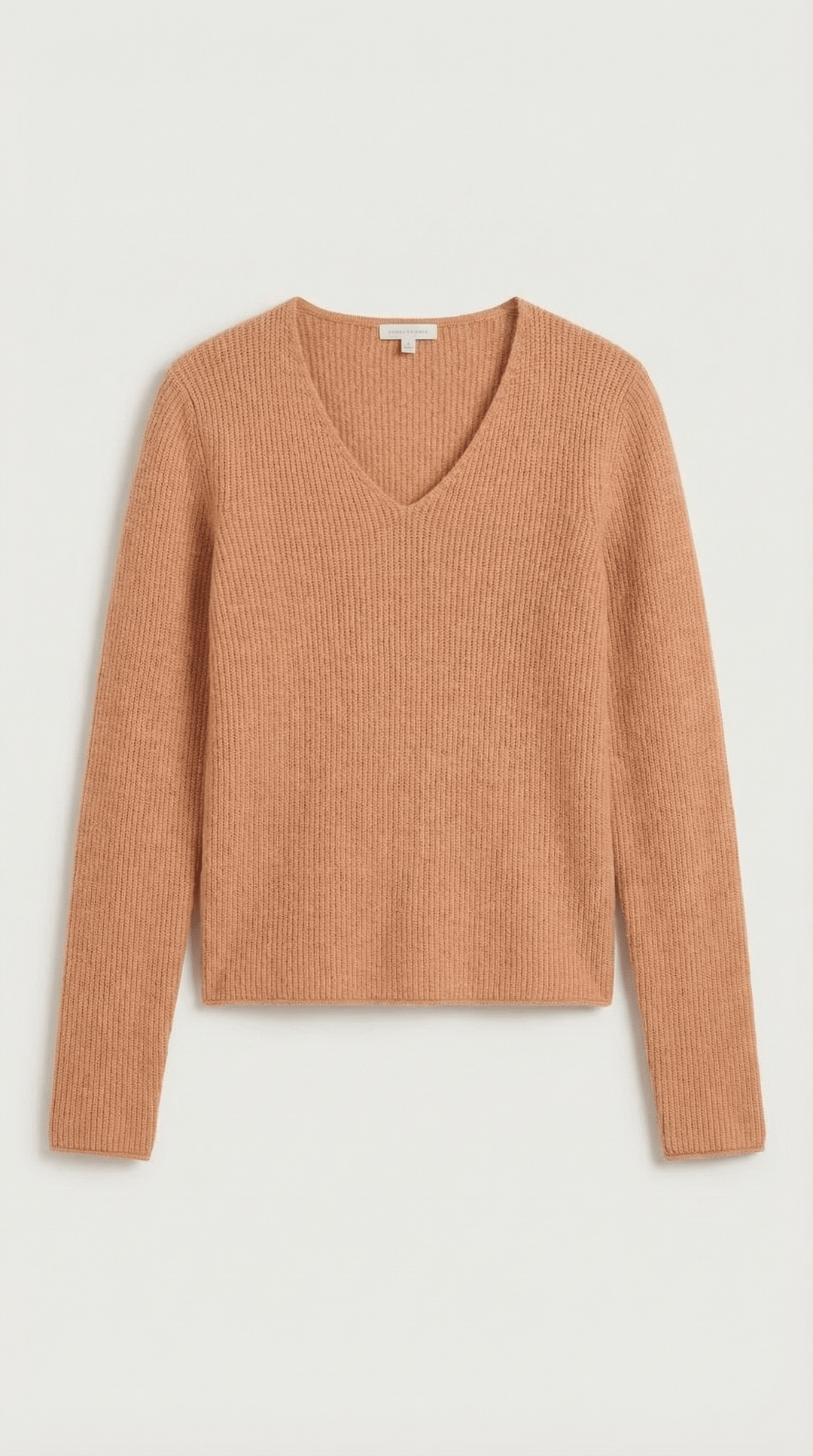 Women's Ribbed V-Neck Sweater | Timeless Style for Everyday Wear