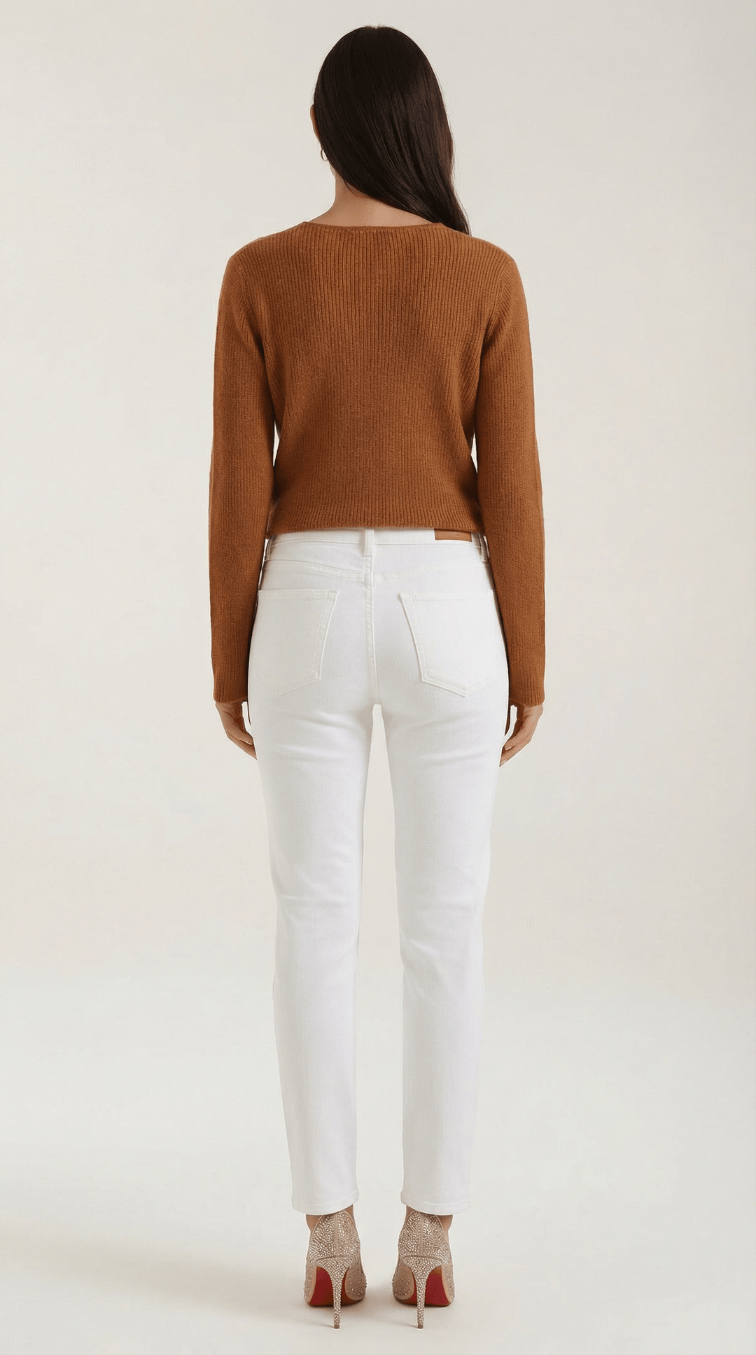 Women's Ribbed V-Neck Sweater | Timeless Style for Everyday Wear