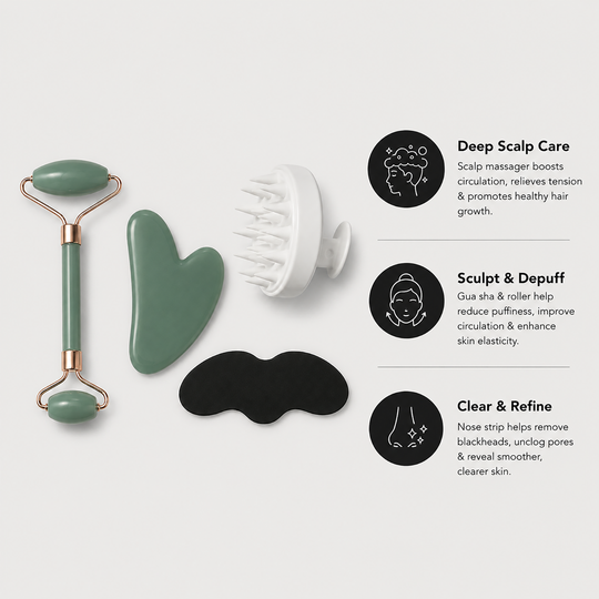 Gua Sha and Face Roller Set - image 5