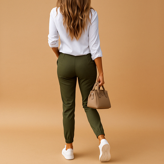 Women’s Slim Fit Chino Pants with Stretch – Tailored & Comfortable for Everyday Wear