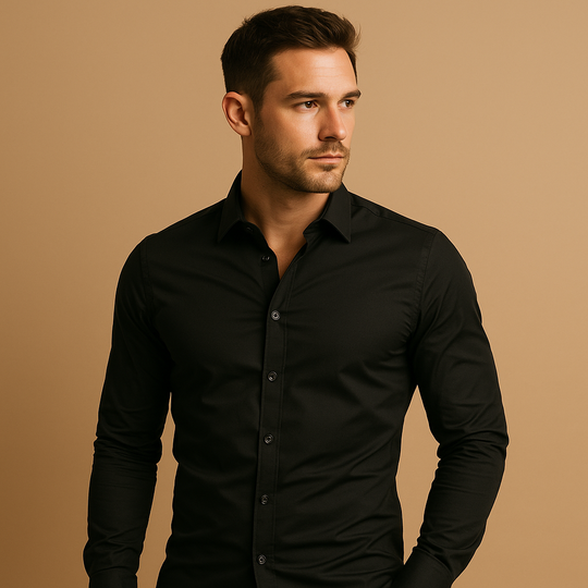 Men’s Slim Fit Cotton Shirt – Tailored Everyday Style for Work & Casual Wear