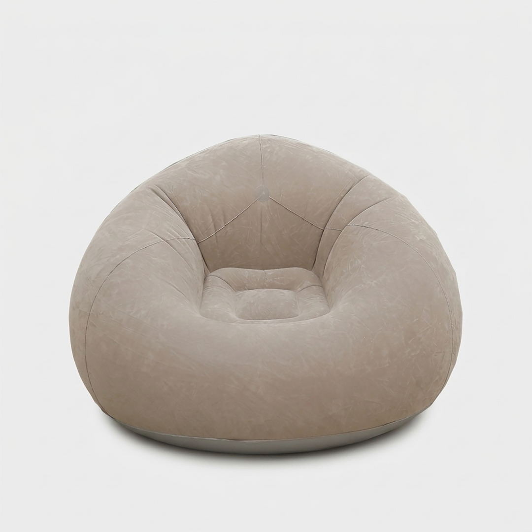 Inflatable Chair Bean Bag - Beige