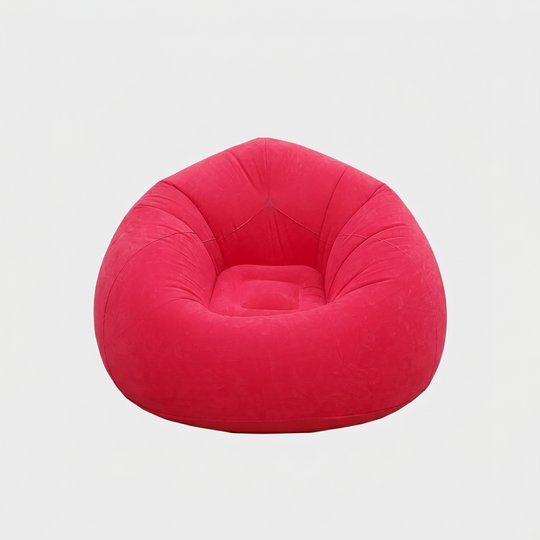 Inflatable Chair Bean Bag - Red