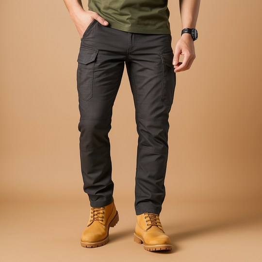 Men’s Tactical Cargo Pants with Multiple Pockets – Durable & Lightweight