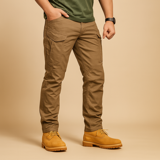 Men’s Tactical Cargo Pants with Multiple Pockets – Durable & Lightweight