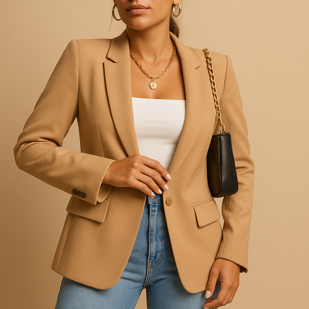 Women’s Tailored Blazer – Classic-Modern Style for Everyday Wear