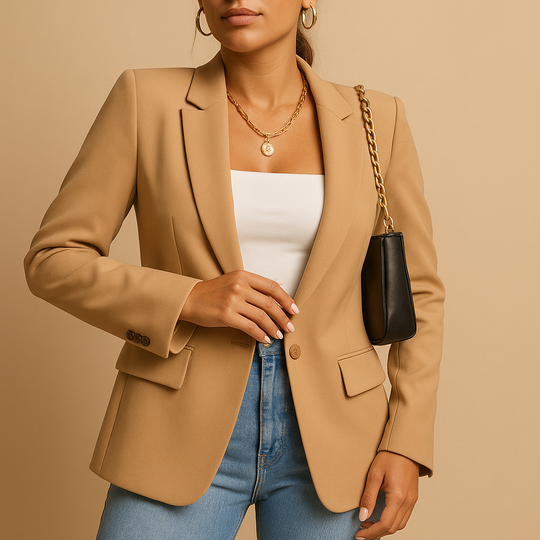 Women’s Tailored Blazer – Classic-Modern Style for Everyday Wear
