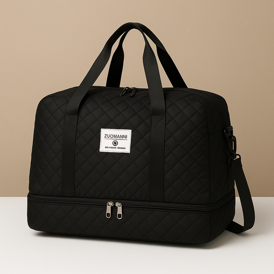Weekender Duffle Bag with Shoe Compartment – Organised Travel Carry