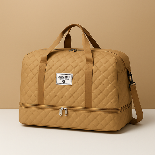 Weekender Duffle Bag with Shoe Compartment – Organised Travel Carry