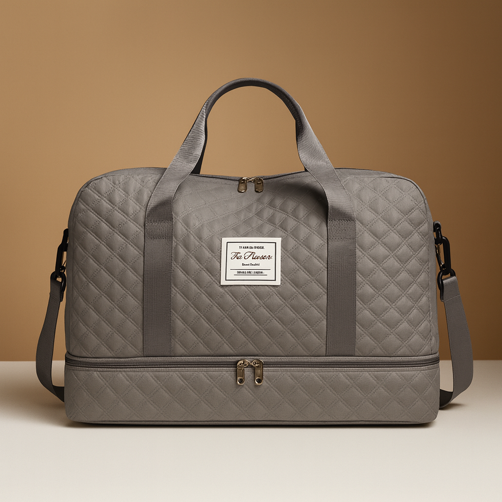 Weekender Duffle Bag with Shoe Compartment – Organised Travel Carry
