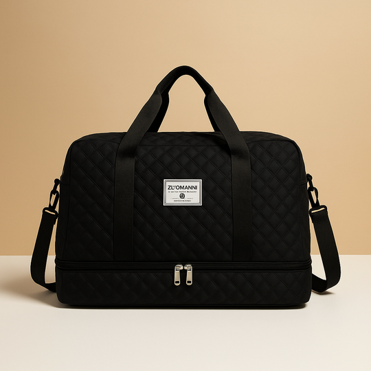 Weekender Duffle Bag with Shoe Compartment – Organised Travel Carry