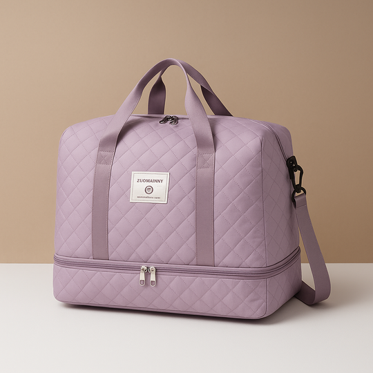 Weekender Duffle Bag with Shoe Compartment – Organised Travel Carry