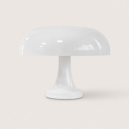 Mushroom Lamp Bedside Table Lamp - White